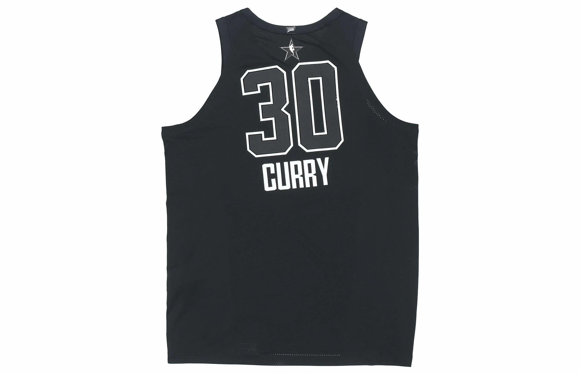 Баскетбольная майка Jordan NBA Stephen Curry All-Star Edition Authentic Jersey Black - изображение 2