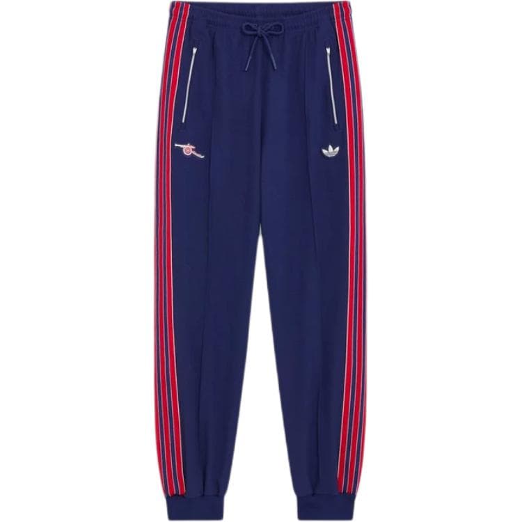 Штаны Adidas Originals x ASENNA LIANMINGKUAN 24 25 Terrace Icons Дорожка Вязаные Тренировочные Штаны Мужские Синие - изображение 1