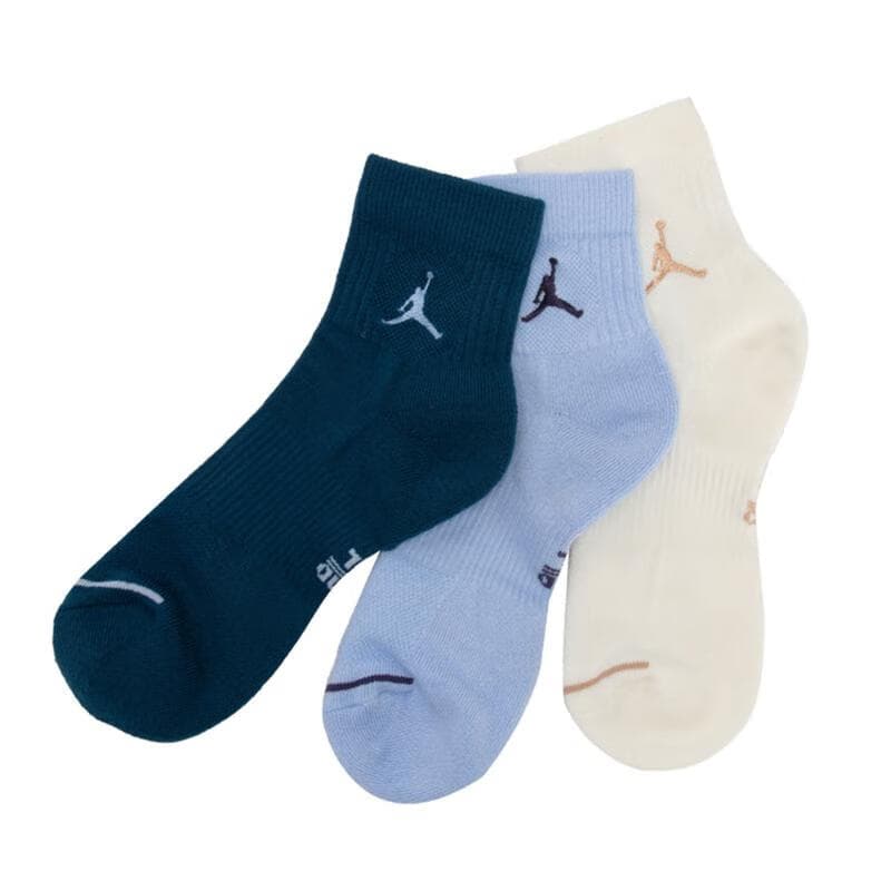 Джордан 3 Pack (Multicolor) Unisex Ankle Socks - изображение 3