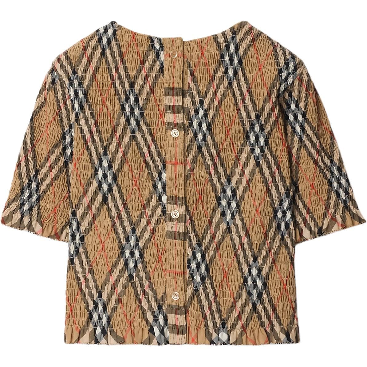 Футболка Burberry Коричневые Детские Рубашки T - изображение 2