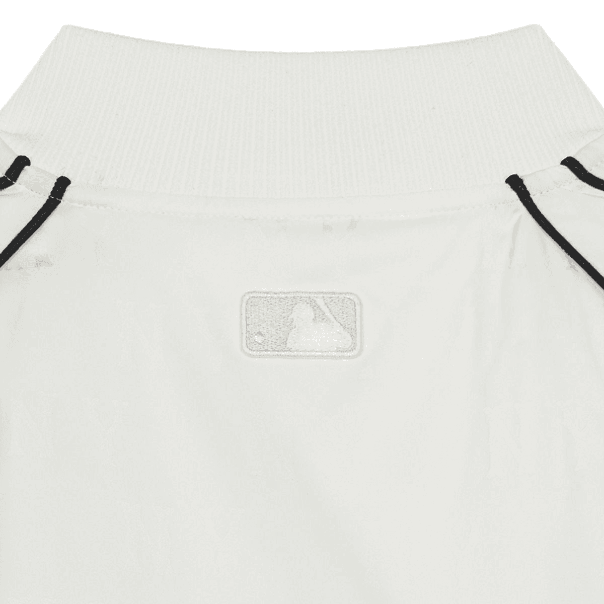 Зимняя куртка пуховик Mlb Base Logo Айвори Мужские Пуховики - изображение 2
