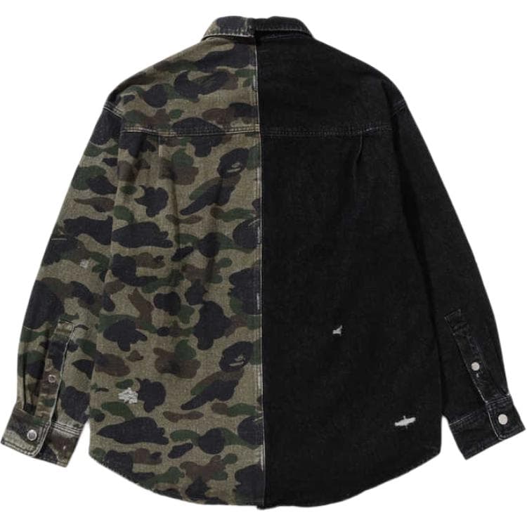 Рубашка A BATHING APE SS25 Рубашка Мужская Черная - изображение 2