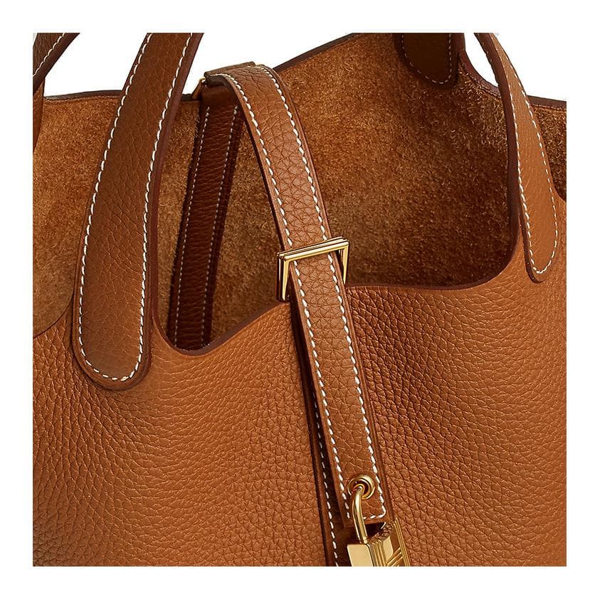 Сумка HERMES Picotin Lock 18 Maurice 37 Gold - изображение 5