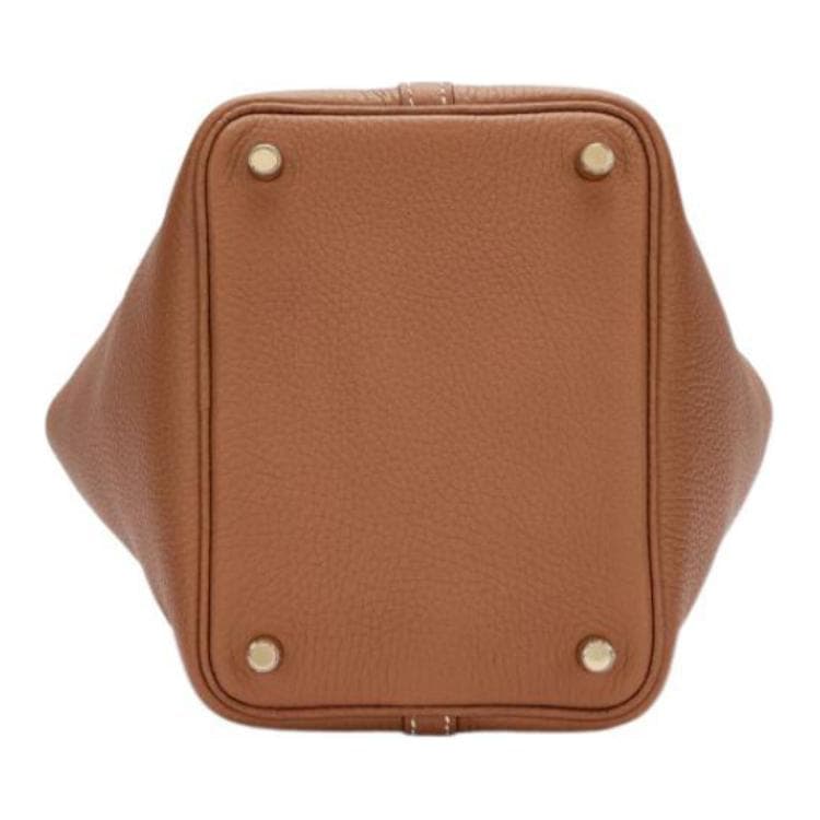 Сумка HERMES Picotin Lock 18 Clemence 18 37 Gold - изображение 6