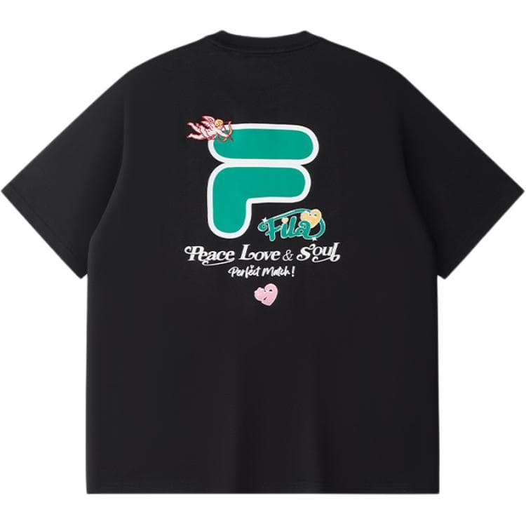 Футболка FILA FUSION FOB Футболка Унисекс Глубокий черный - изображение 1