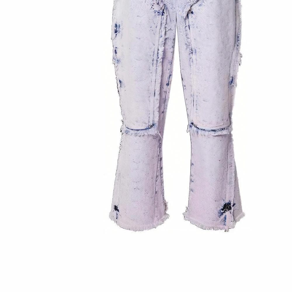 Штаны Louis Vuitton SS23 Purple Jeans - изображение 6