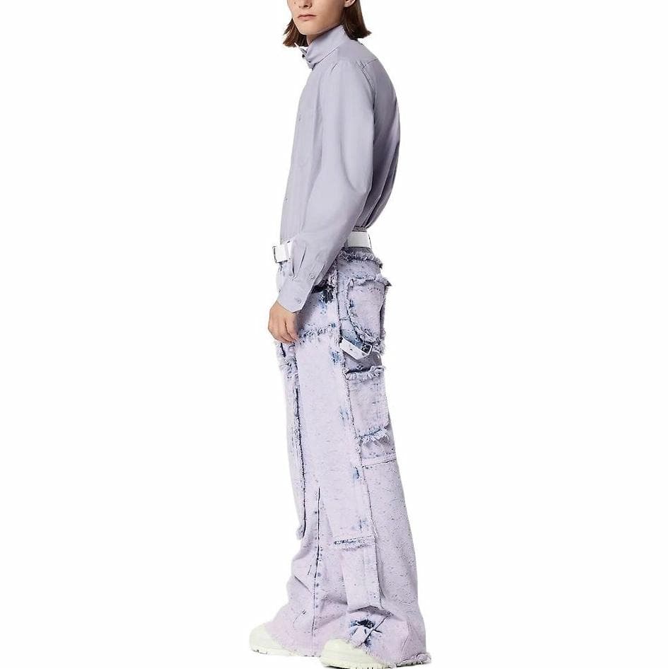Штаны Louis Vuitton SS23 Purple Jeans - изображение 2