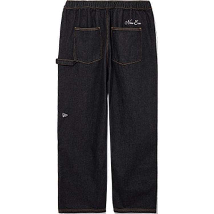 Штаны New Era SS25 Джинсы Унисекс Черные - изображение 2