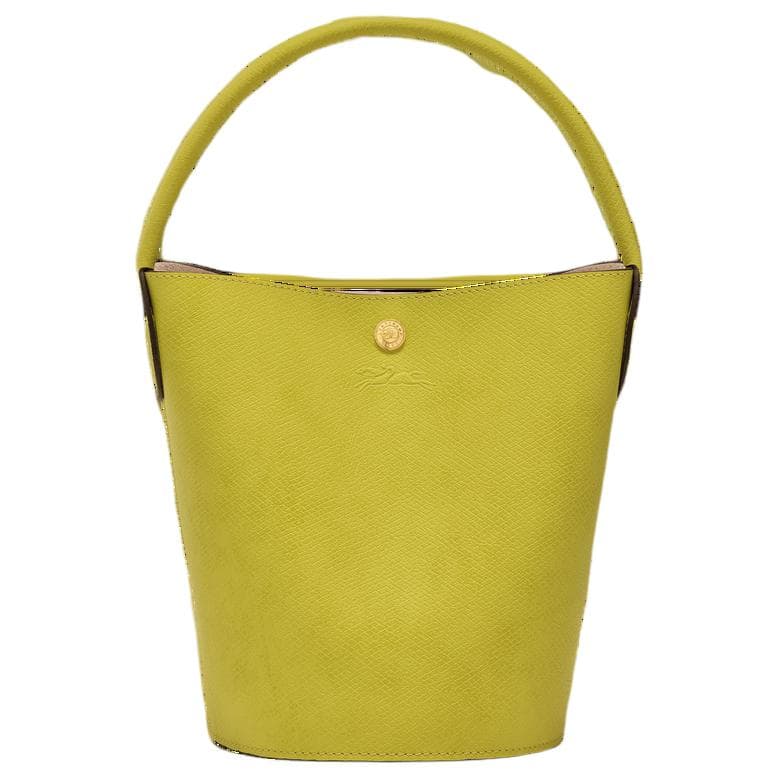 Сумка LONGCHAMP Épure Корова Кожа Ведрообразная Сумка Маленькая Женская Киви Зеленая - изображение 2