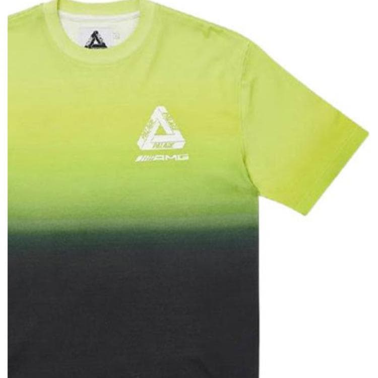 Футболка PALACE x AMG Palace Amg 2.0 New York T-Shirt BlaceLime T - изображение 3