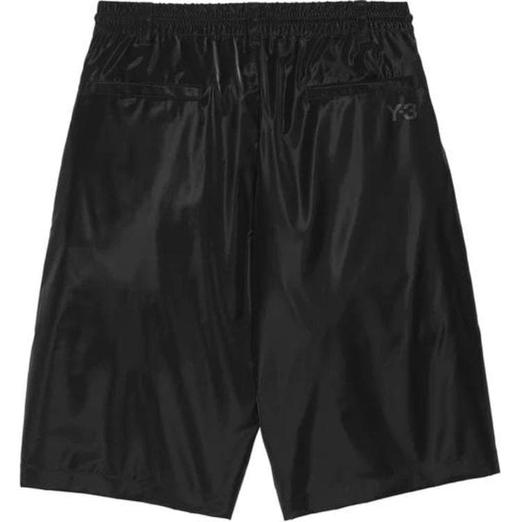 Шорты Y-3 TRP Shorts Однотонный Полосатый Эластичный Повседневные шорты Мужской Черный - изображение 2