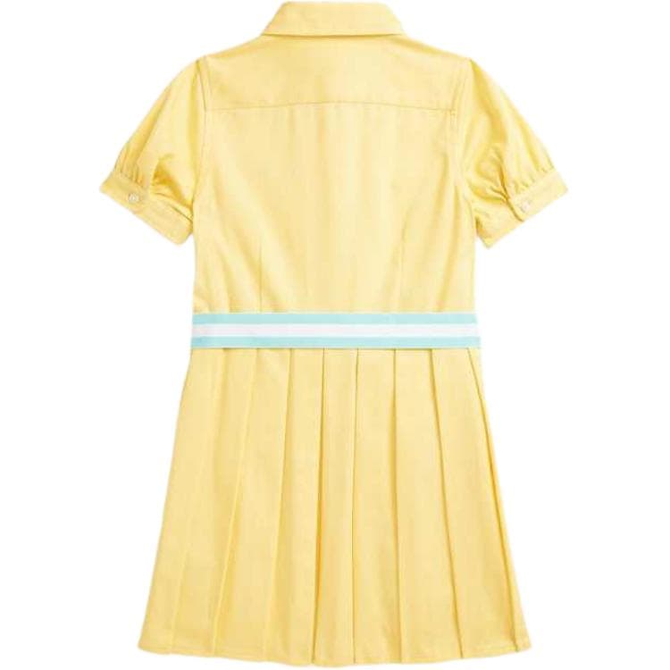 Платье Polo Ralph Lauren SS25 Кукурузный Желтый Детское - изображение 2