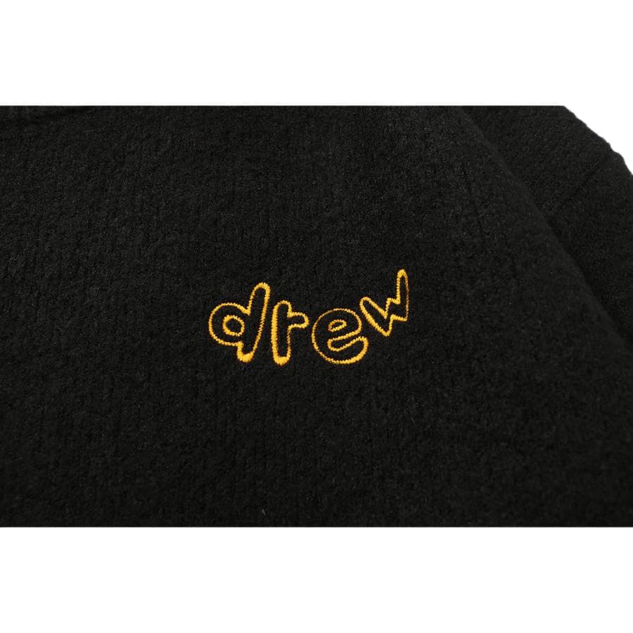 Кофта Drew House FW21 logo Drew Script Sweater Black Logo - изображение 4