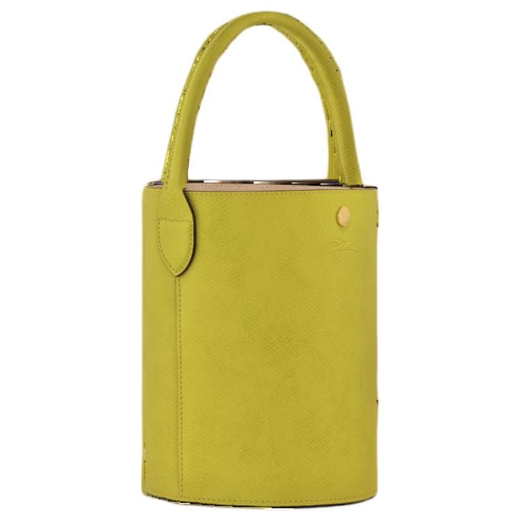Сумка LONGCHAMP Épure Корова Кожа Ведрообразная Сумка Маленькая Женская Киви Зеленая - изображение 3
