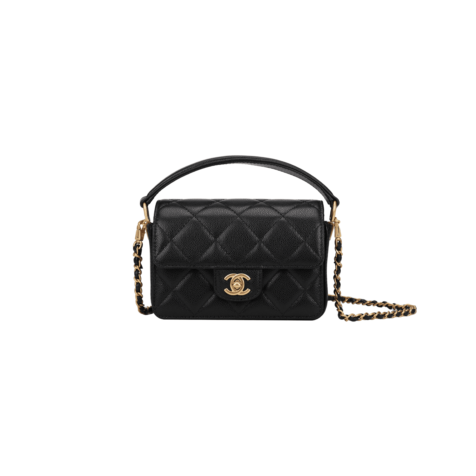 Сумка Chanel Mini Flap Bag Black - изображение 1