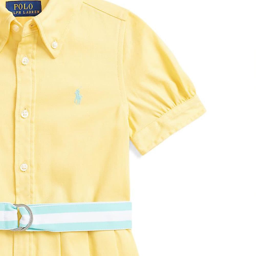 Платье Polo Ralph Lauren SS25 Кукурузный Желтый Детское - изображение 3