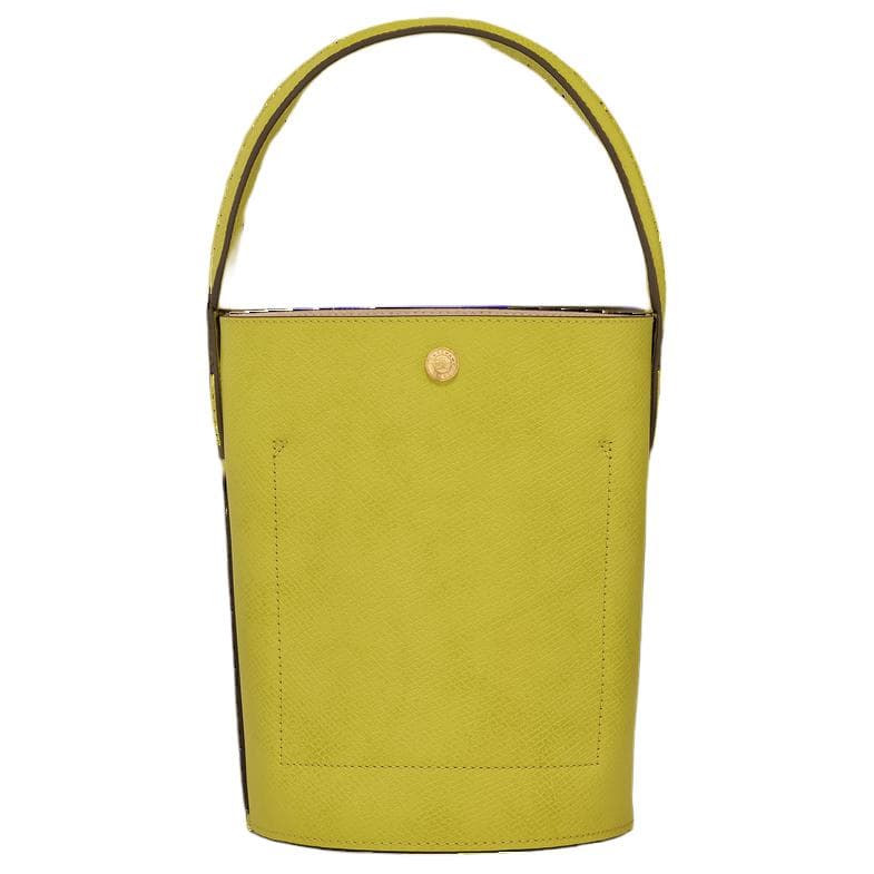 Сумка LONGCHAMP Épure Корова Кожа Ведрообразная Сумка Маленькая Женская Киви Зеленая - изображение 4