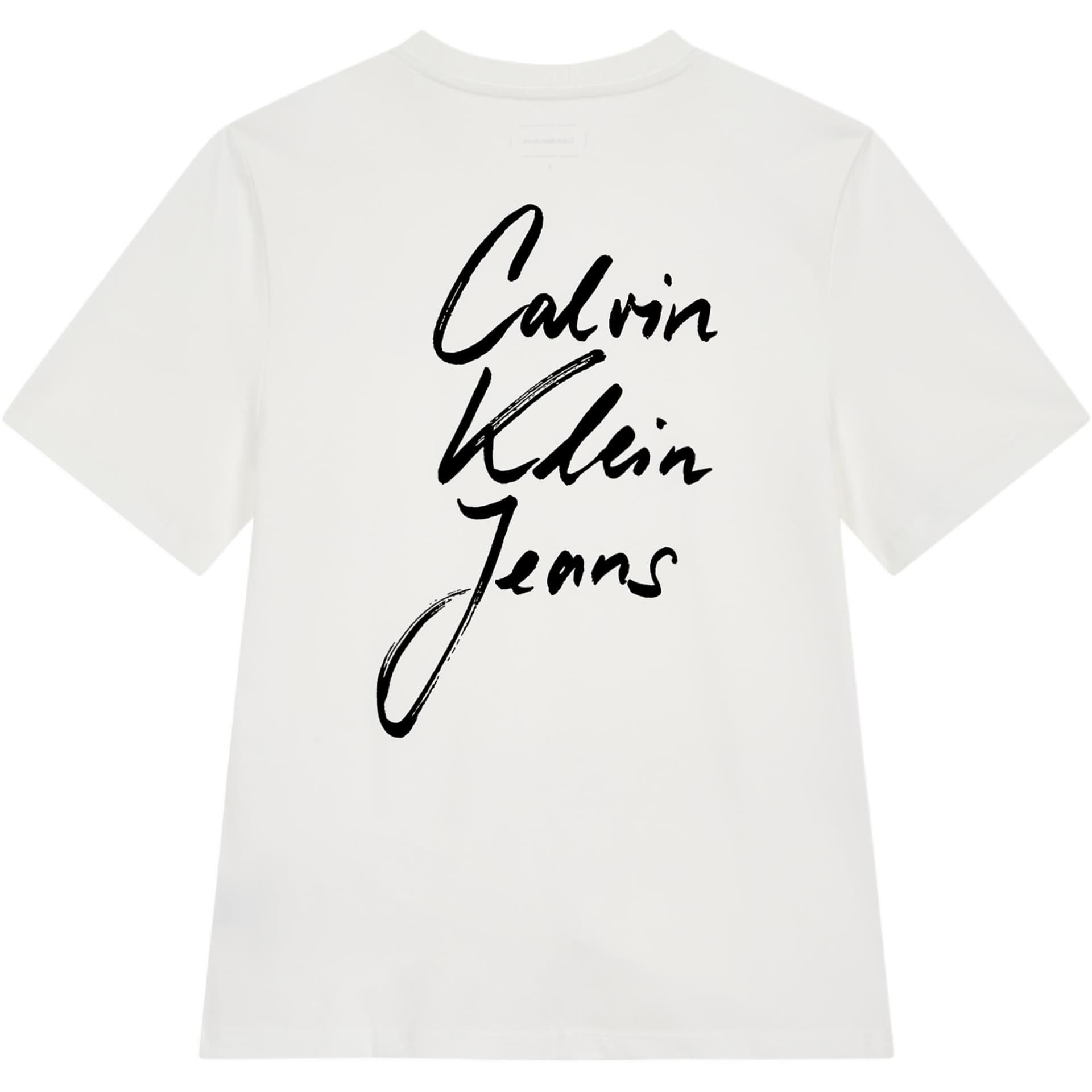 Футболка CALVIN KLEIN T-рубашка женская белая - изображение 2