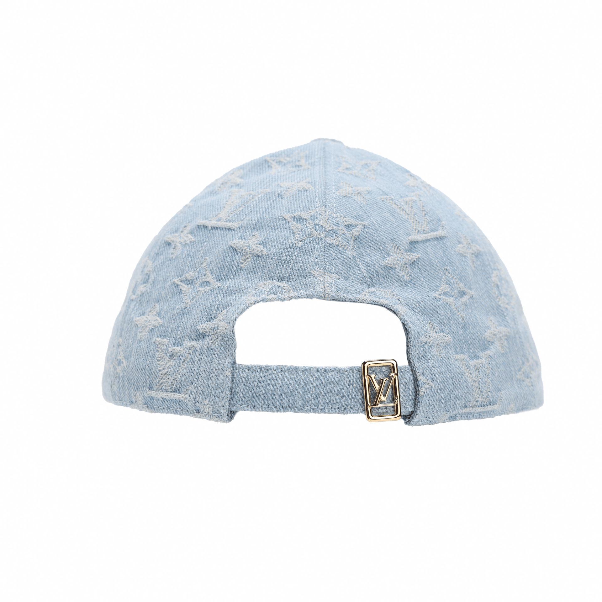 Кепка Louis Vuitton Logo Print Cap Light Blue - изображение 3