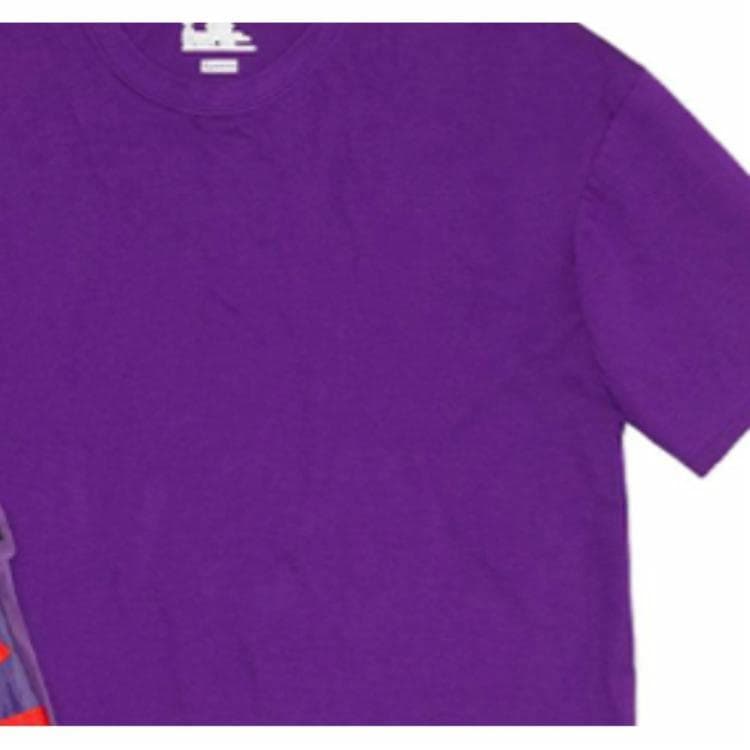 Футболка Supreme x Hanes Tagless Tees Purple - изображение 2