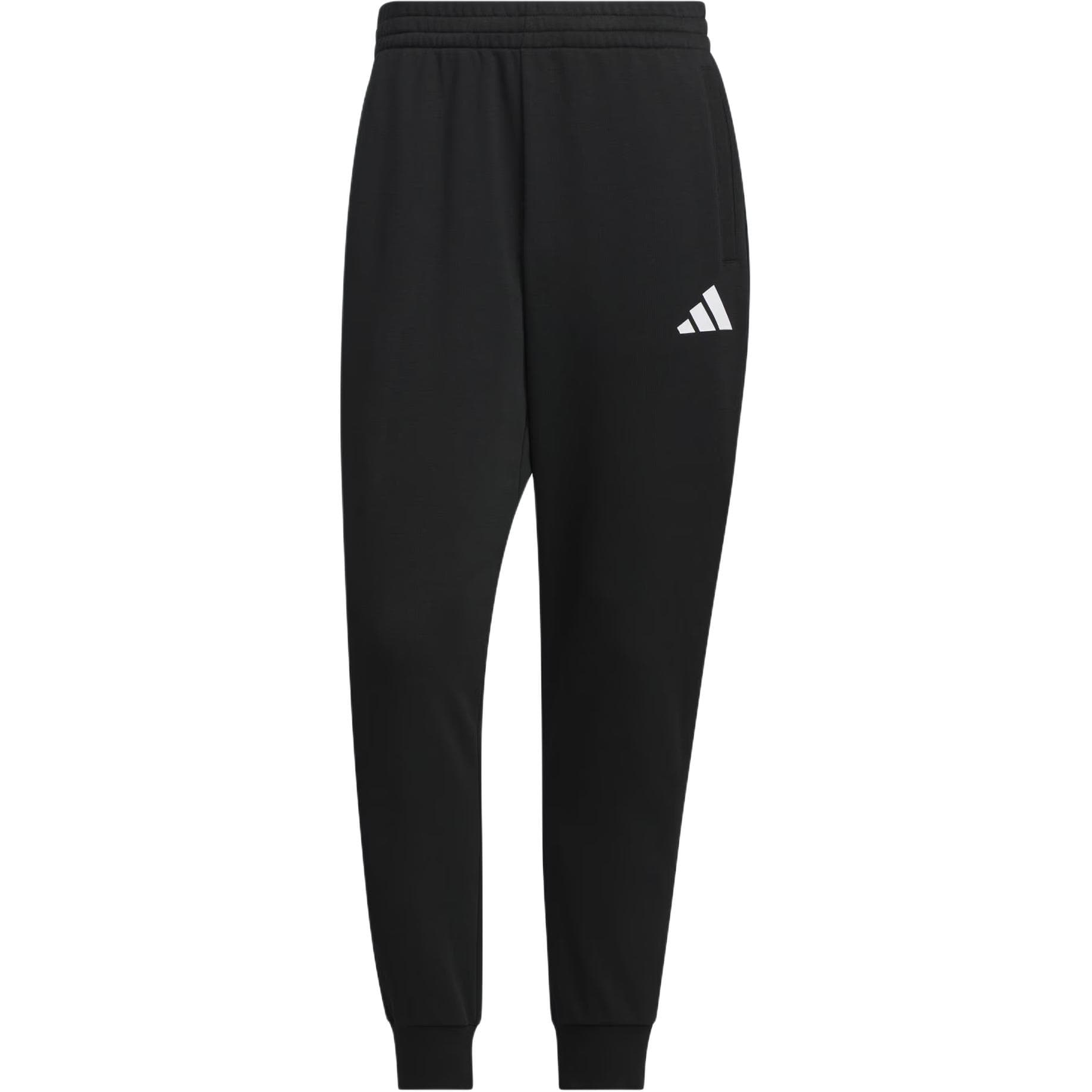 Спортивный костюм Adidas VALUE Диапазон Спортивный костюм Повседневная спортивная одежда Унисекс Черный - изображение 3