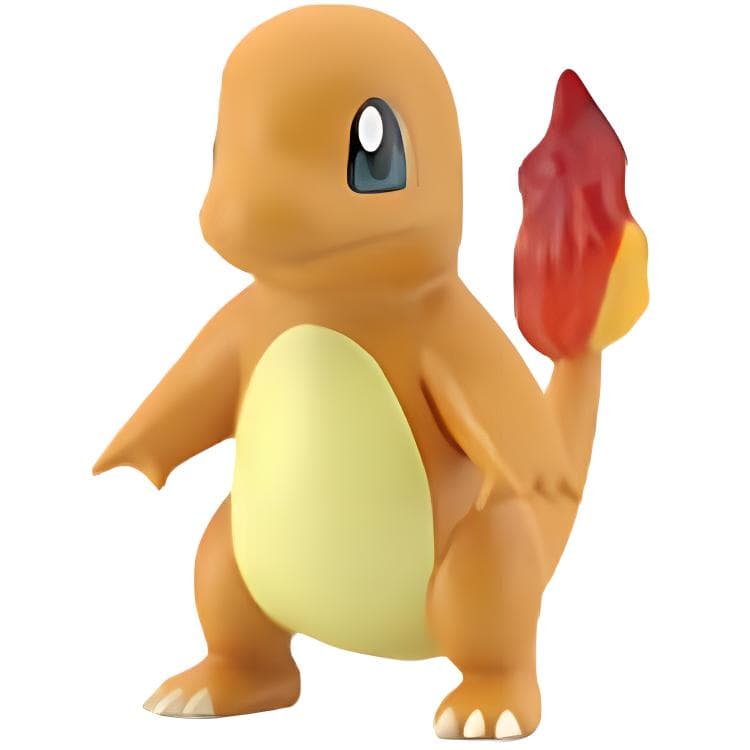 BANDAI Чармандер Сквиртл Бульбасаур Pokémon Scale World Kanto Регион Нет Гум Конфетные игрушки - изображение 3