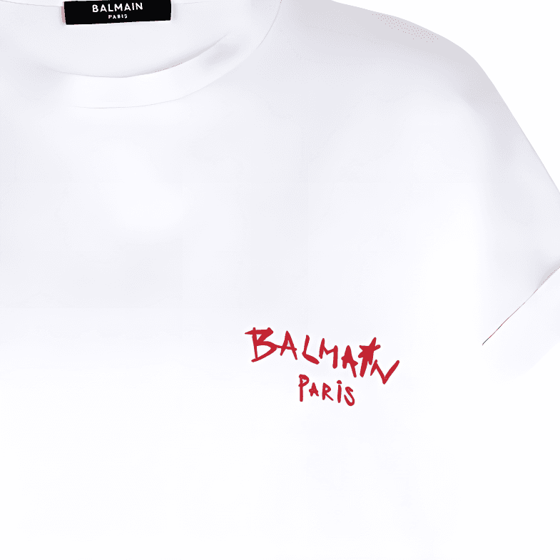 Футболка BALMAIN SS22 LogoT - изображение 5