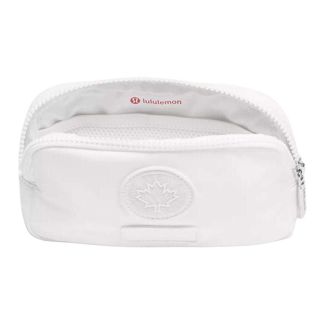 Поясная сумка Lululemon Everywhere Нейлоновая Слинг-Сумка Пояс Сумка Мини-Версия Унисекс Белая - изображение 5