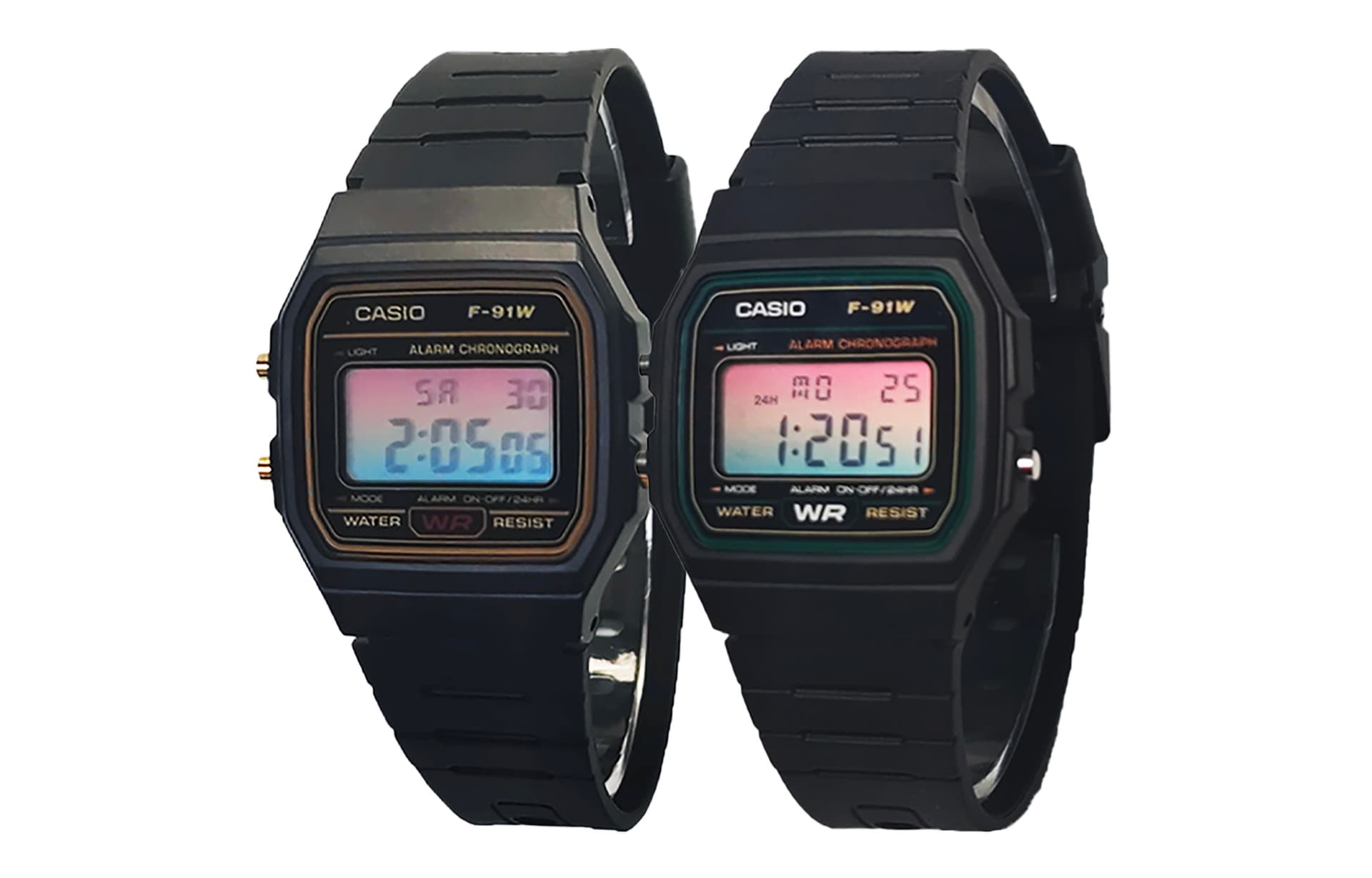 Часы CASIO YOUTH F-91WG-9F-91WM-3-Flicker Wave - изображение 1