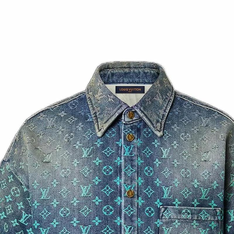 Рубашка LOUIS VUITTON SS23 Logo — фото 6
