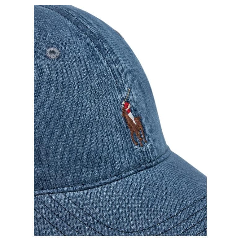 Кепка Polo Ralph Lauren Хлопок Ткань Кепки Женские Синие - изображение 4