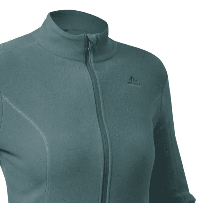 DECATHLON Флис Одежда Женская Ледяной Синий Зеленый - изображение 2