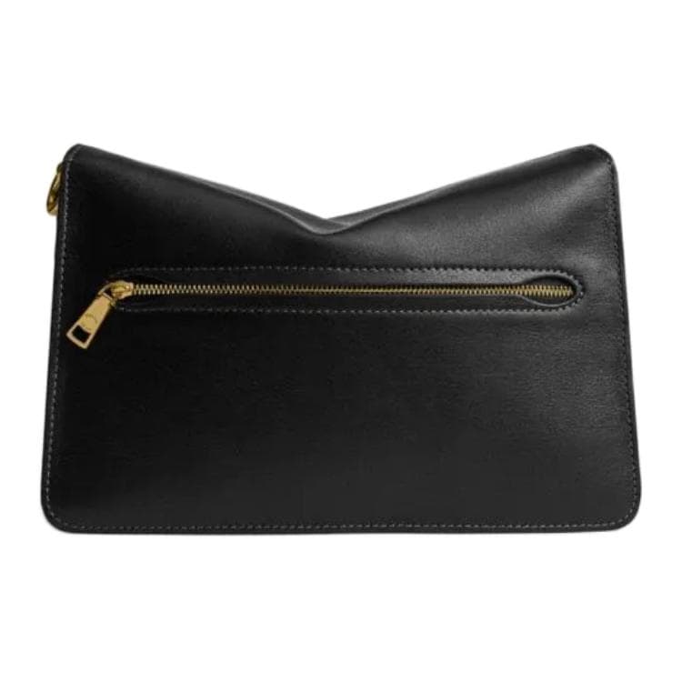 Мини-сумка COACH ChainTabby Коровья кожа Сумка на плечо Средняя Женская Черная - изображение 3