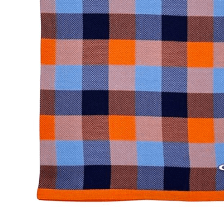 Платок Vivienne Westwood Оригинальный дизайн Хлопковые Шарфы Унисекс Оранжевый - изображение 3