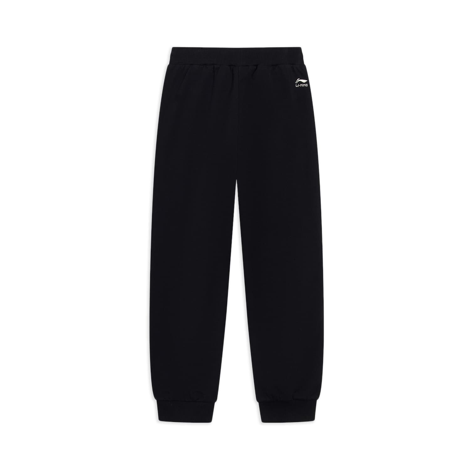 Li NING Young Спортивные трикотажные брюки Sports Life Collection Черный Детский - изображение 2