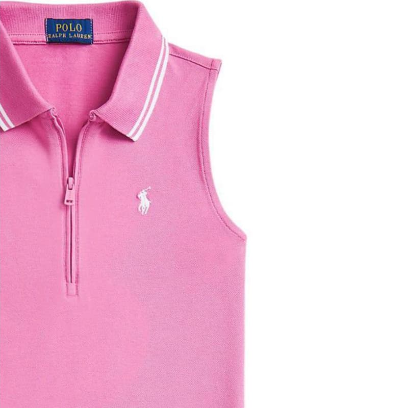 Платье Polo Ralph Lauren SS25 Розовое для подростков - изображение 4