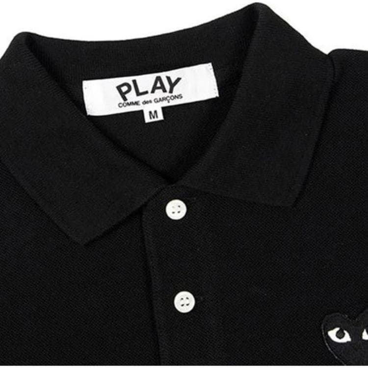 CDG Play Polo Shirt Black - изображение 3