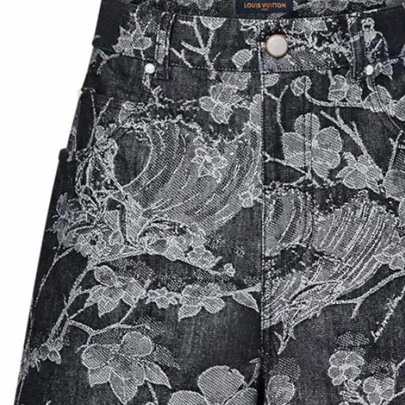 Джинсовые шорты LOUIS VUITTON FW23 - изображение 6