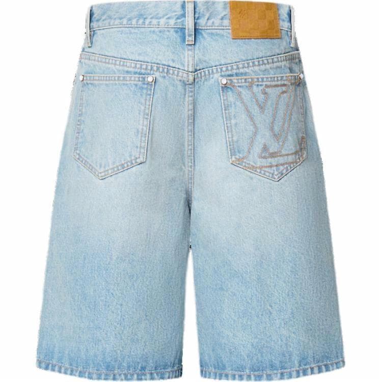 Джинсовые шорты LOUIS VUITTON SS25 - изображение 2