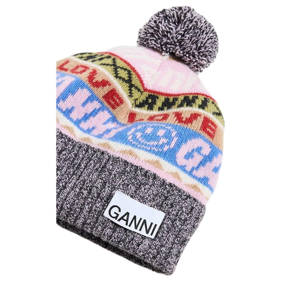 Шапка GANNI Logo - изображение 3