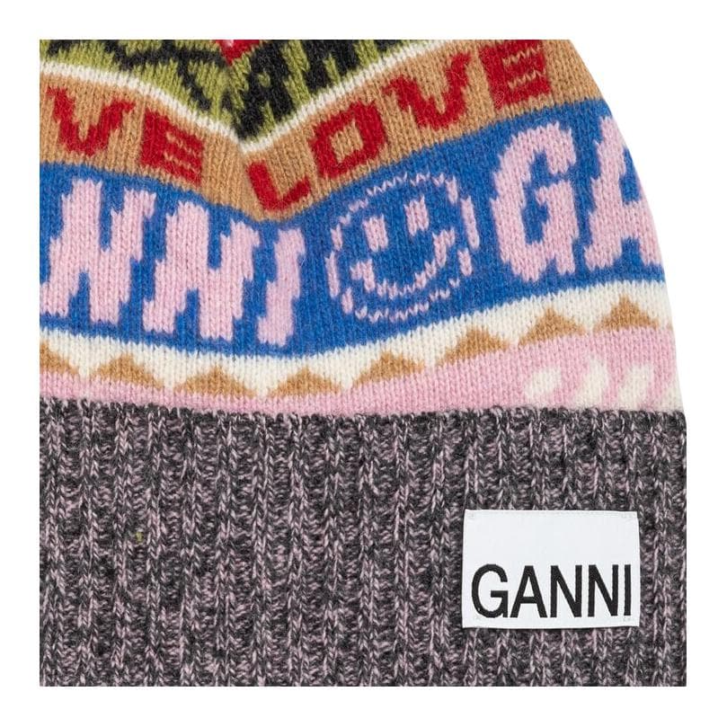 Шапка GANNI Logo - изображение 4