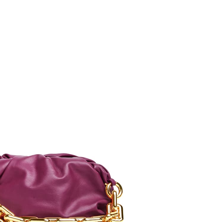 Сумка Bottega Veneta Chain Pouch Red - изображение 5
