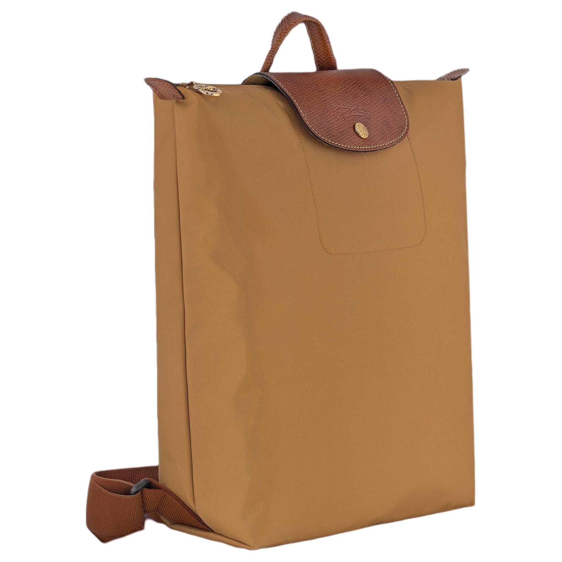 Рюкзак LONGCHAMP Le Pliage Переработанный полиамид Рюкзак Женский Коричневый - изображение 2