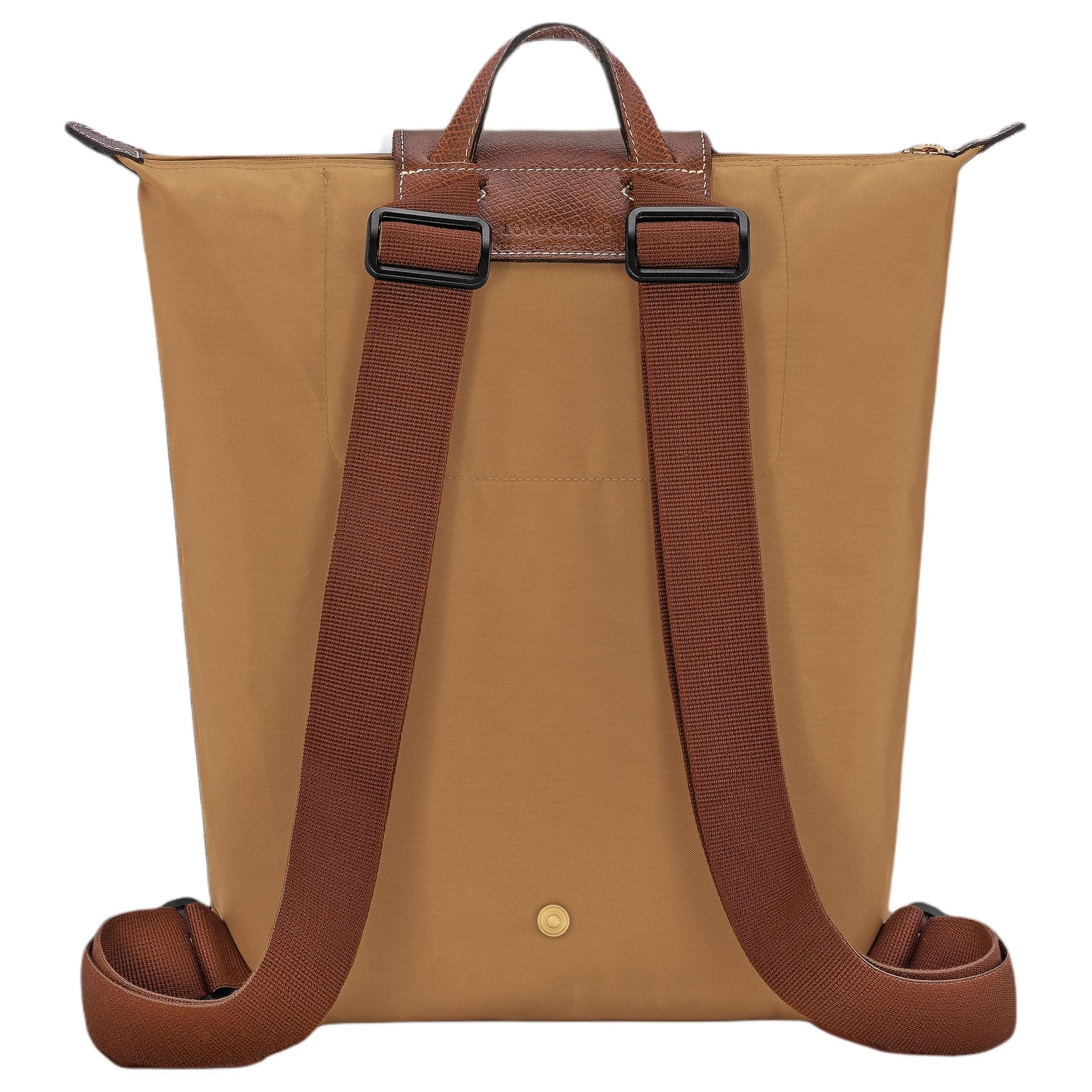 Рюкзак LONGCHAMP Le Pliage Переработанный полиамид Рюкзак Женский Коричневый - изображение 3