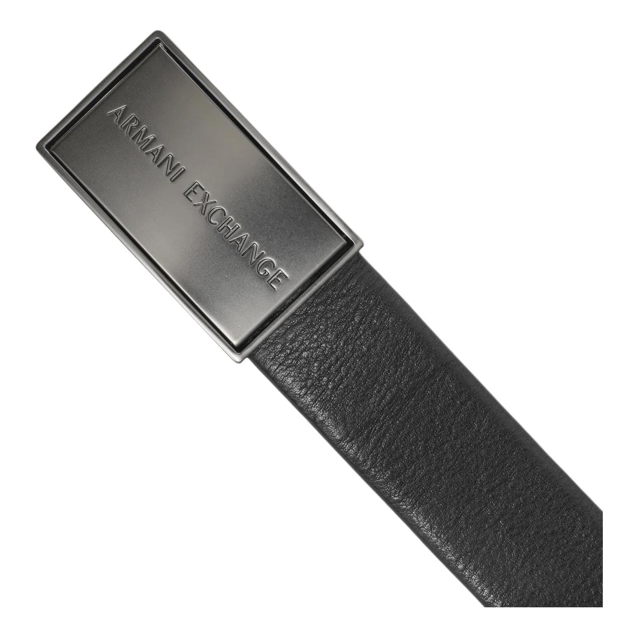 Ремень ARMANI EXCHANGEAE Коровья кожа полиэстер кожа ремни мужской черный - изображение 4