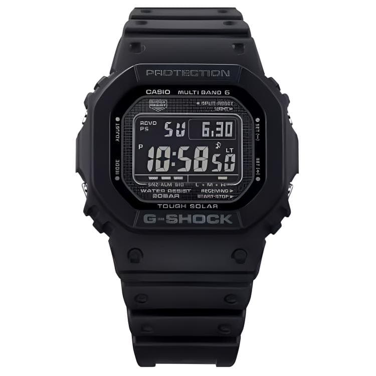 Часы CASIO 5000 Collection Блок Происхождение Солнечный Механизм Смола Шнуровка Часы Мужские Черный Циферблат - изображение 2