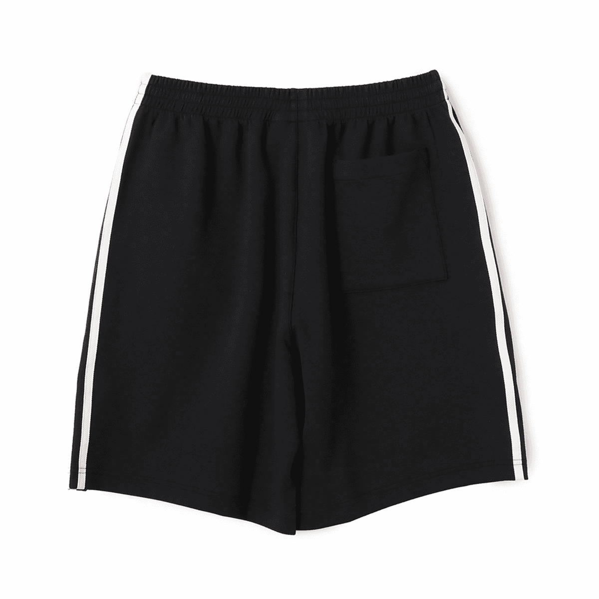 Тренировочные штаны adidas Originals SS25 Striped Shorts White Black - изображение 2