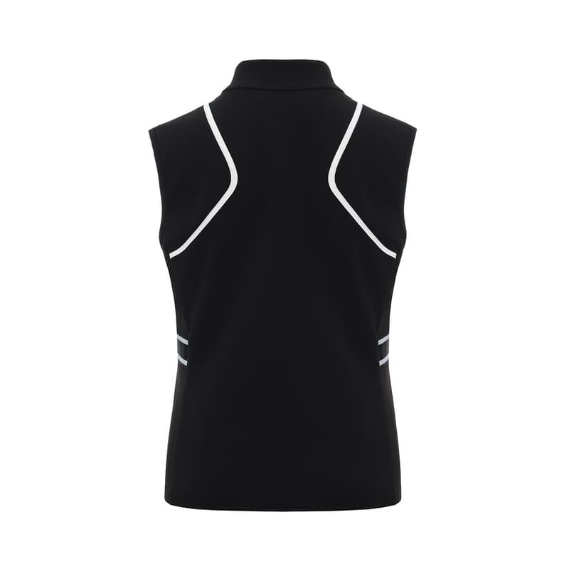 LI NING 1990 Golf Collection Жилет Женские Черный - изображение 2