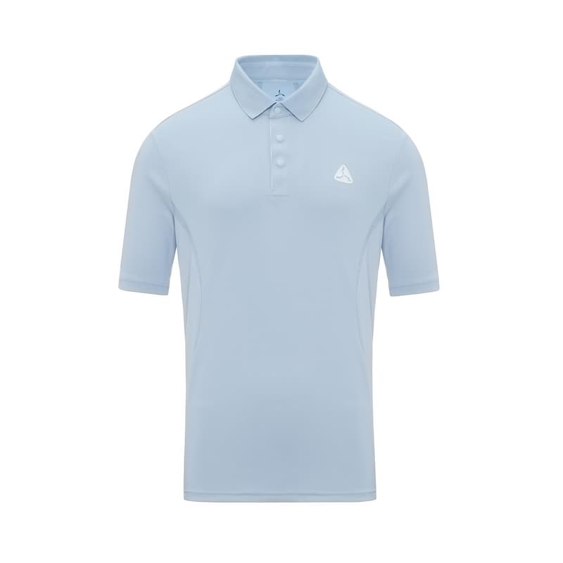 Поло LI NING 1990 Golf Collection Поло Мужское Светло-Синий - изображение 1