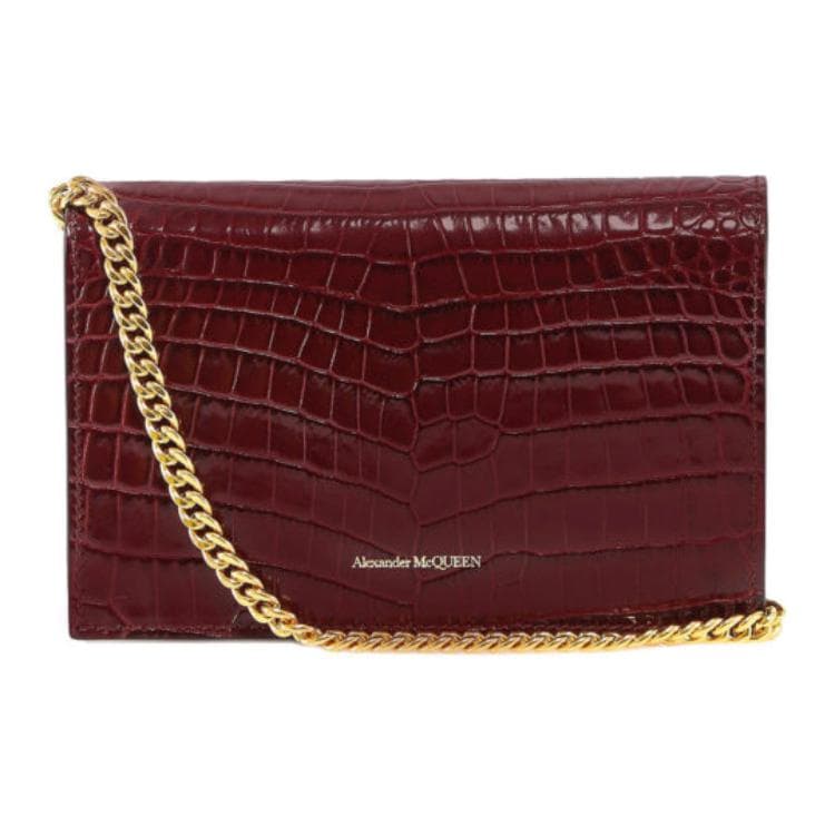 Сумка через плечо Alexander McQueen Chain Shoulder Bag Red - изображение 3